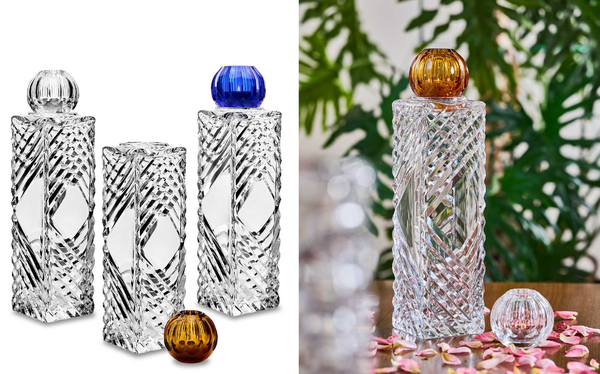 Italian handcrafted crystal decor Tondo Doni collection by Mario Cioni &ndash; luxury interior design | 101Domus