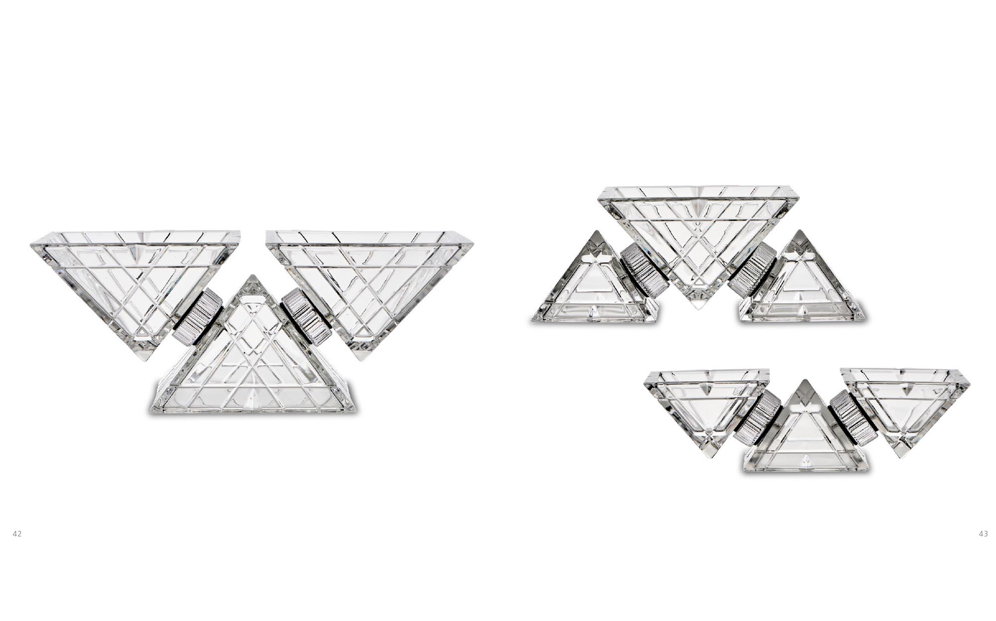 Luxury crystal decorative object Tondo Doni by Mario Cioni &ndash; Italian design for refined interiors | 101Domus
