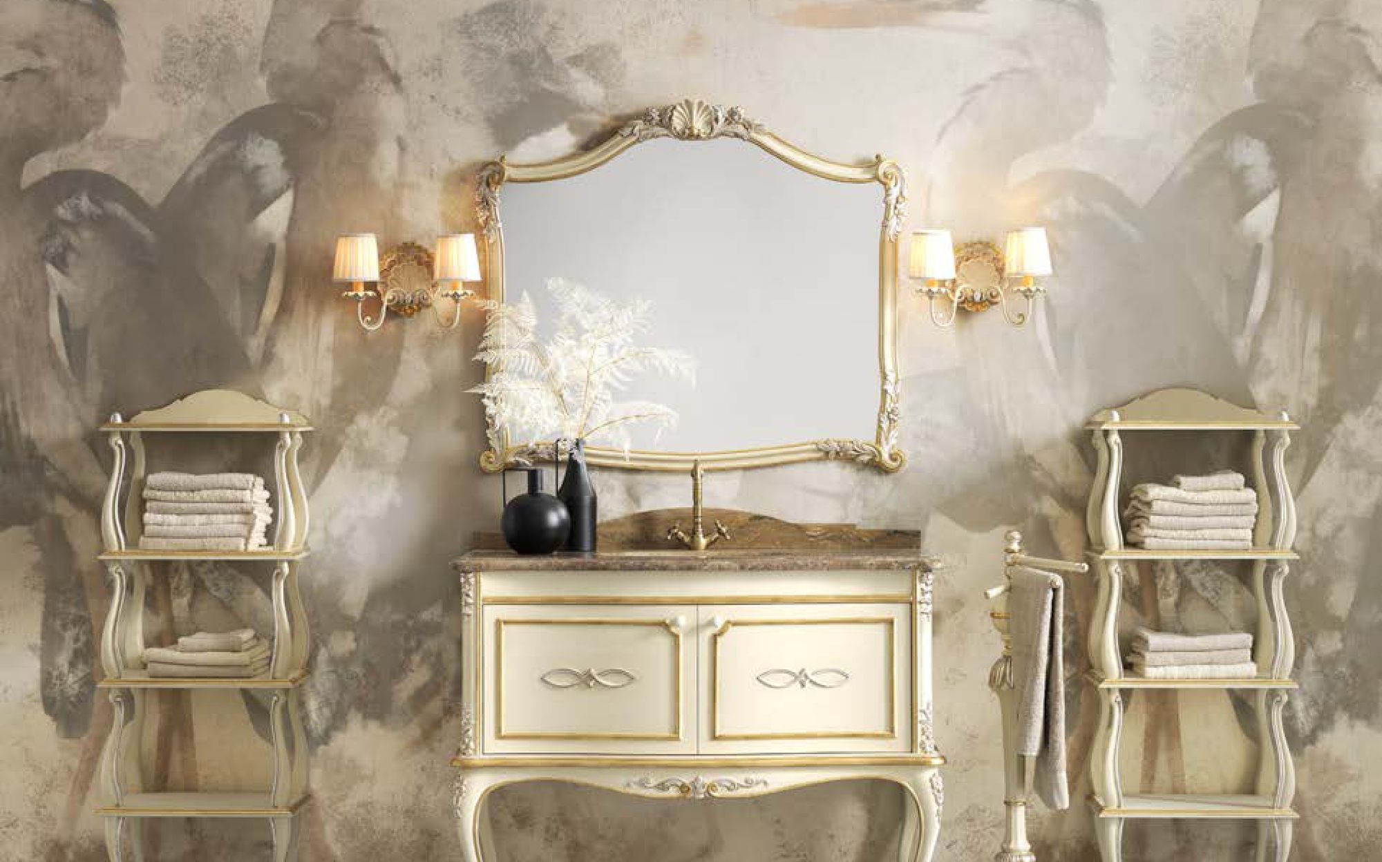 Тумба для ванної Silvano Grifoni Bathroom Collection | 101domus Розкішна тумба для ванної Silvano Grifoni з елегантними декоративними деталями