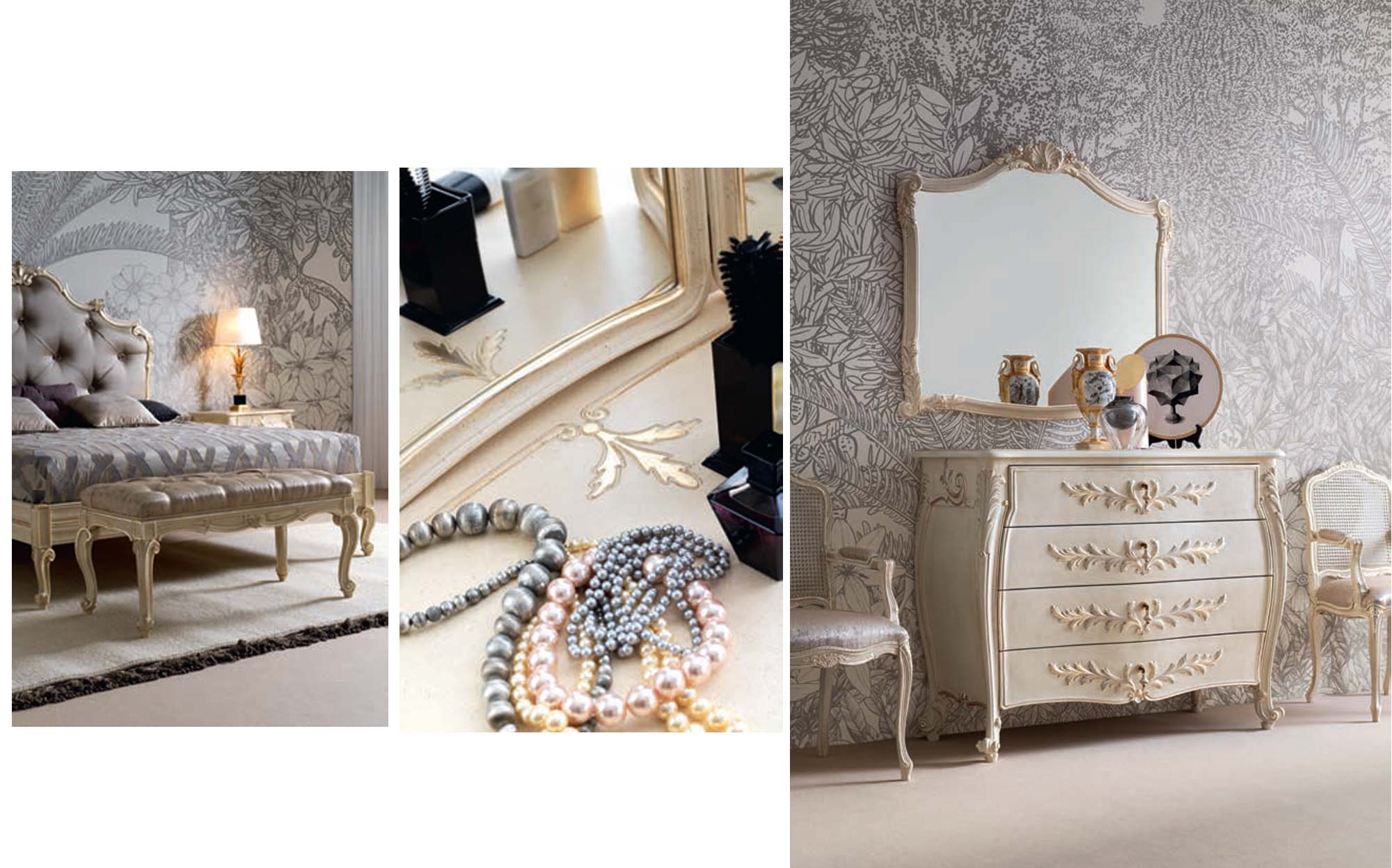 Luxury bedside table by Silvano Grifoni Night Collection | 101domus Luxury classic bedside table by Silvano Grifoni with handcrafted Italian details