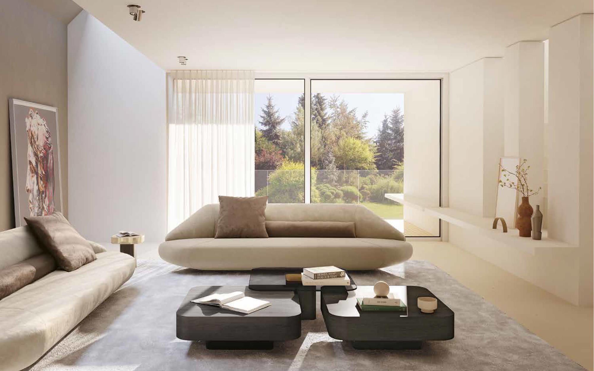Soft contemporary seating and reading nook in natural light – Express Yourself Collection by Vibieffe | 101DOMUS