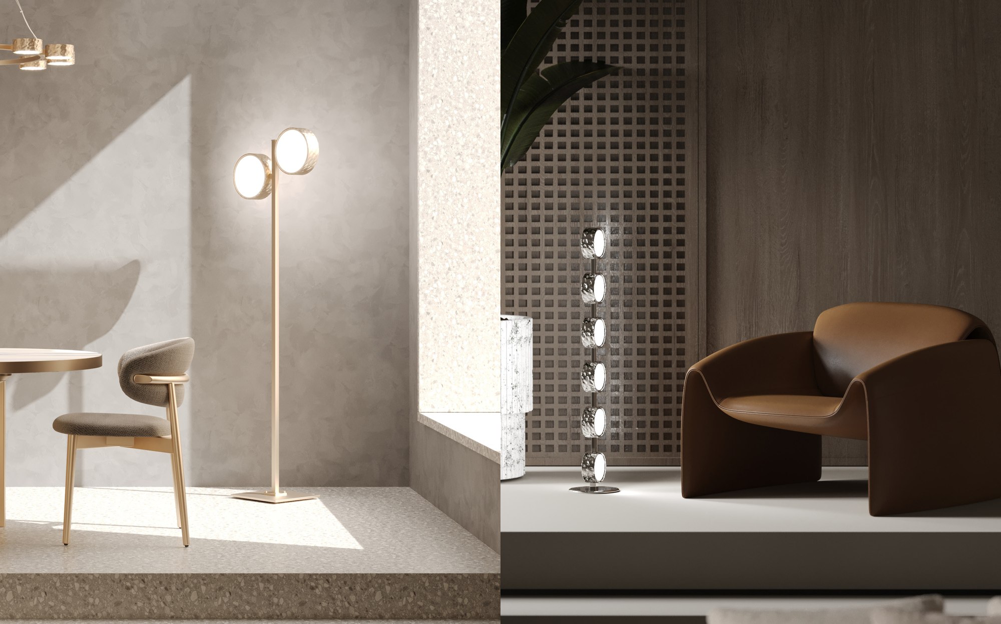 Stillux Limelight floor lamp and lounge armchair Stillux Limelight floor lamp and lounge armchair – Italian luxury lighting