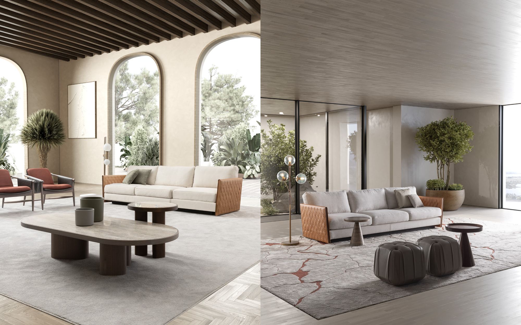 Ulivi Salotti Emotive Boogie sofas in living rooms Ulivi Salotti Emotive Boogie sofas in living rooms – Italian luxury furniture