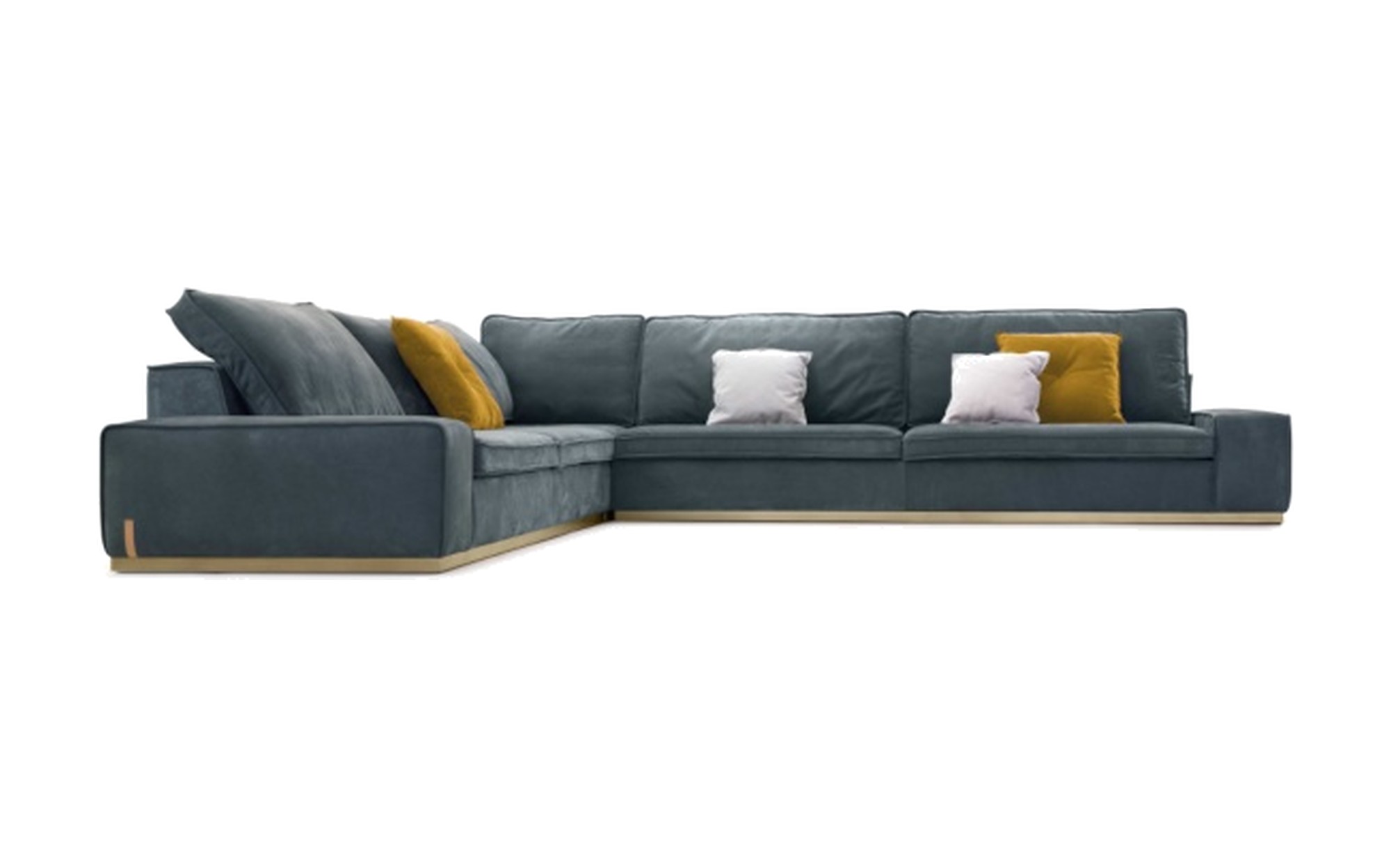 Ulivi Salotti Vanity Cesar Reverse sectional sofa in velvet Ulivi Salotti Vanity Cesar Reverse sectional sofa in velvet – Italian luxury furniture