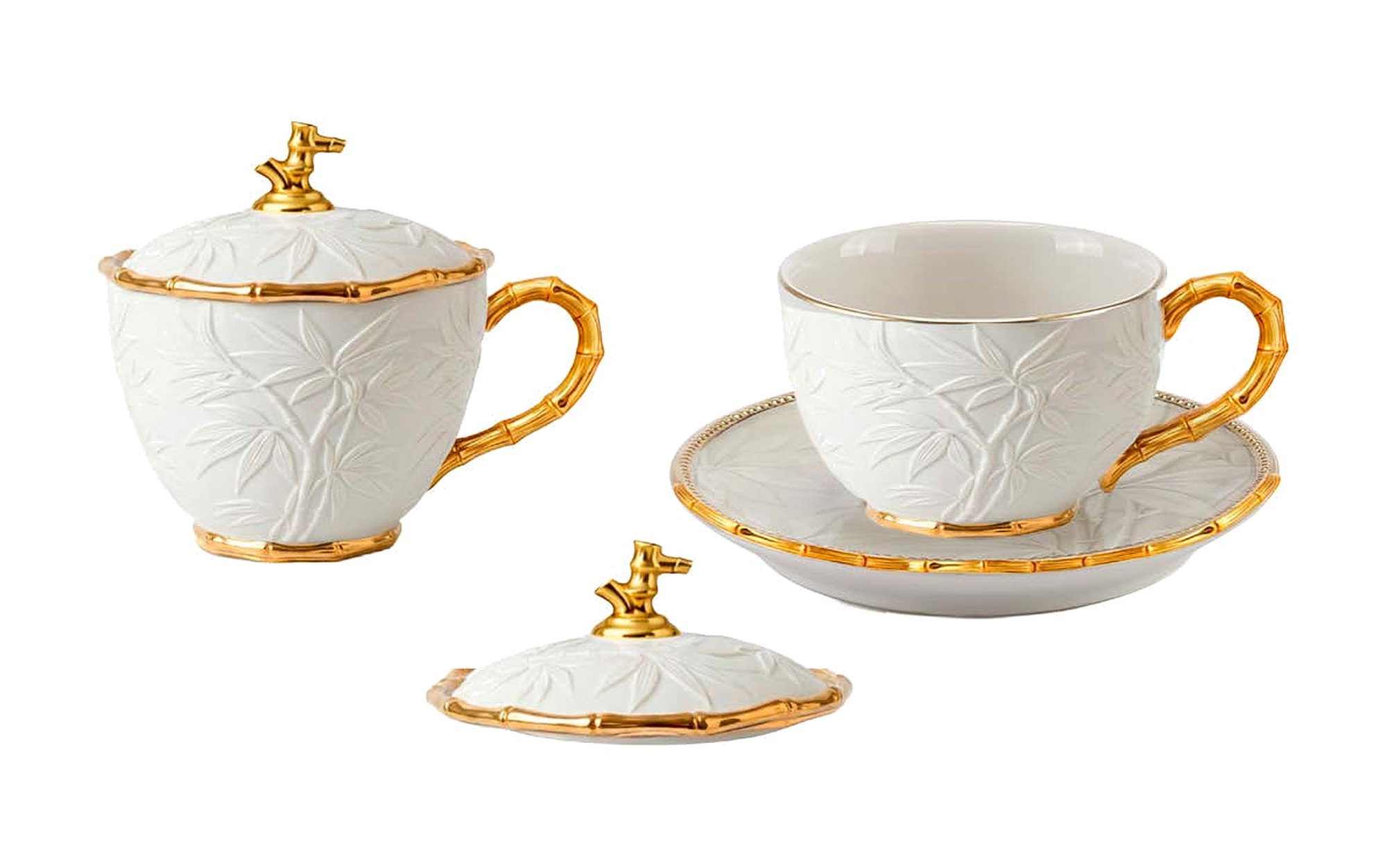 Villari Newness 2026 Bamboo cup and saucer Villari Newness 2026 Bamboo cup and saucer – Italian luxury porcelain