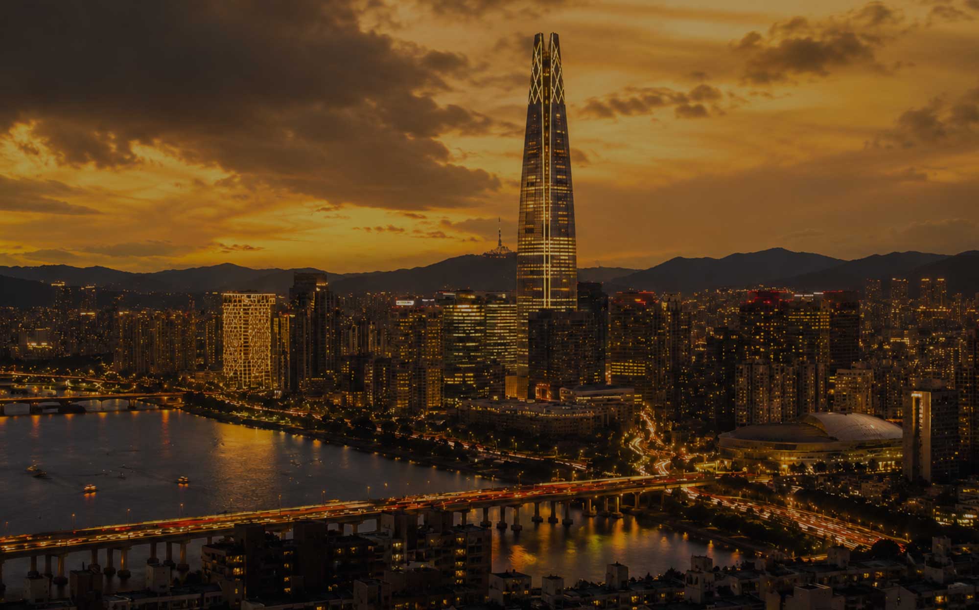Seoul skyline luxury — 101domus Hub Program Korean market