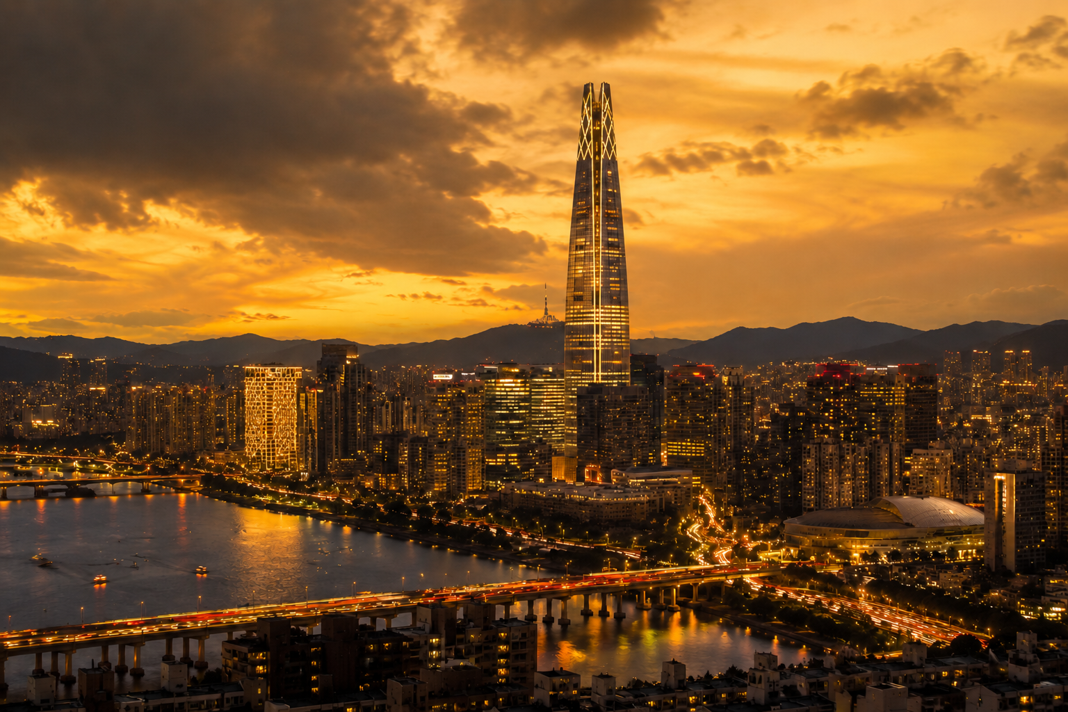 Seoul skyline luxury — 101domus Hub Program Korean market