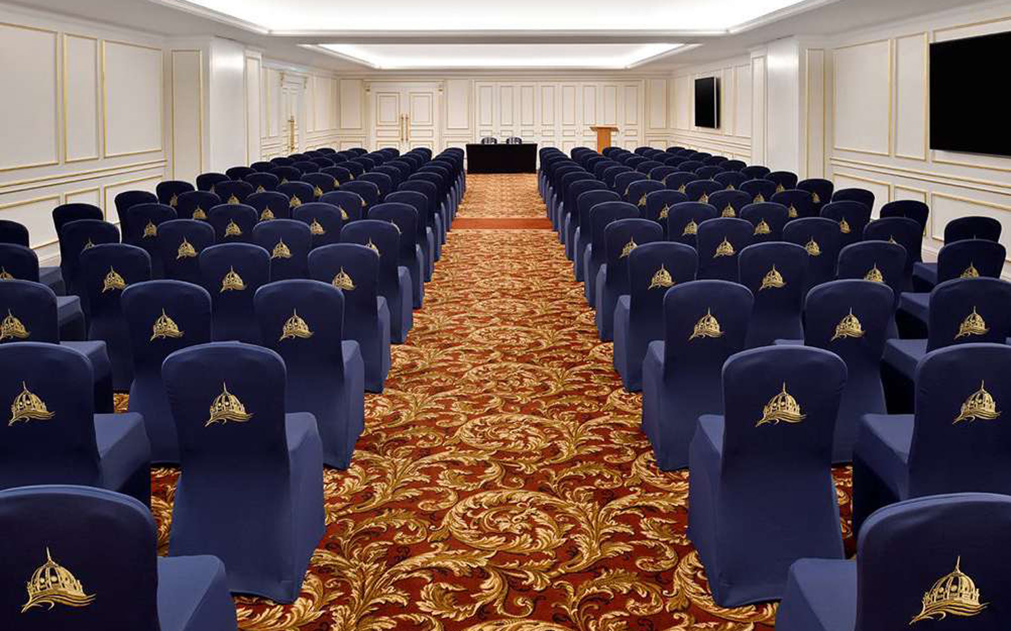 Роскошный интерьер отеля Raffles The Palm Dubai с классической итальянской мебелью от Франческо Молона | 101domus