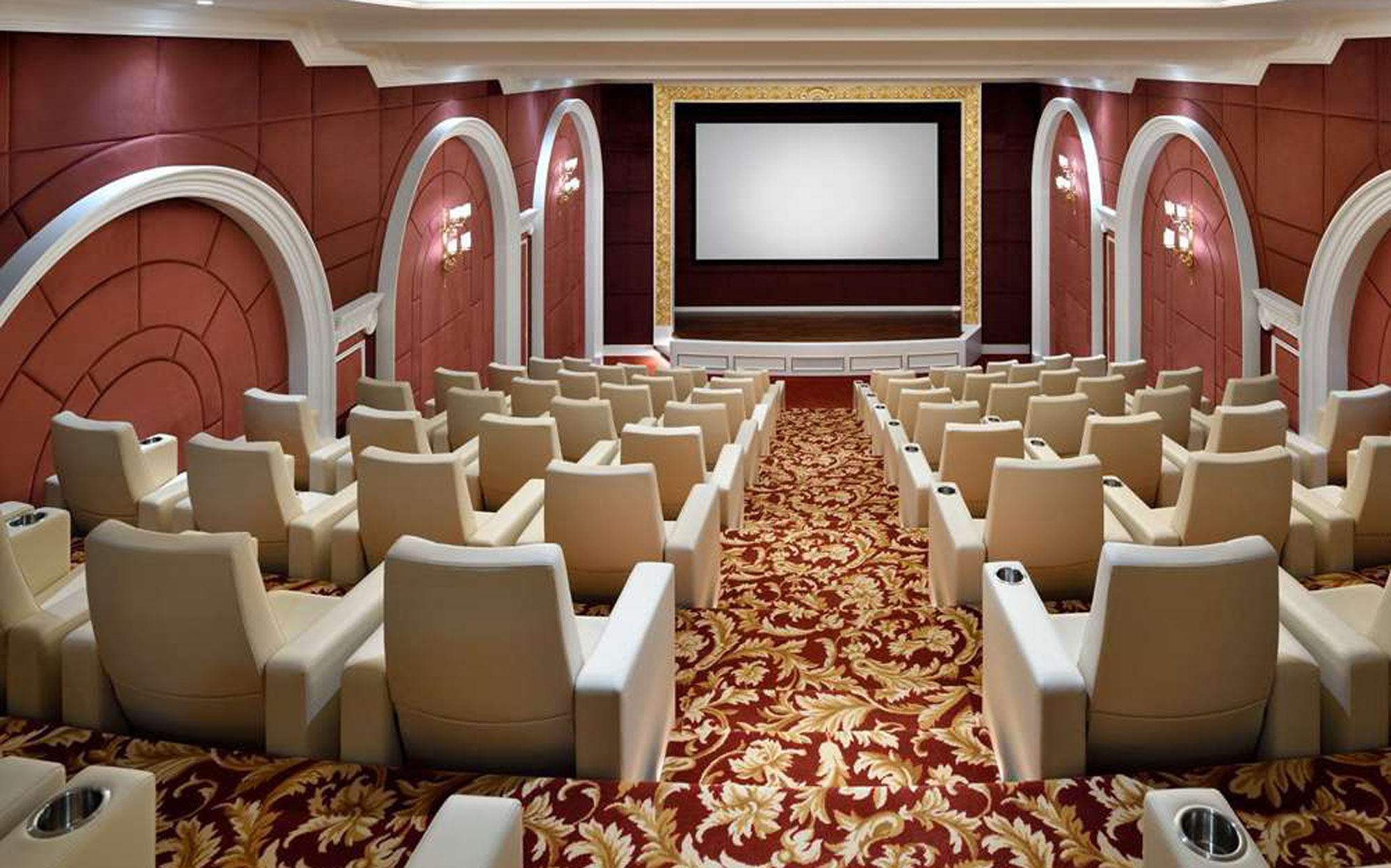 Роскошный интерьер отеля Raffles The Palm Dubai с классической итальянской мебелью от Франческо Молона | 101domus