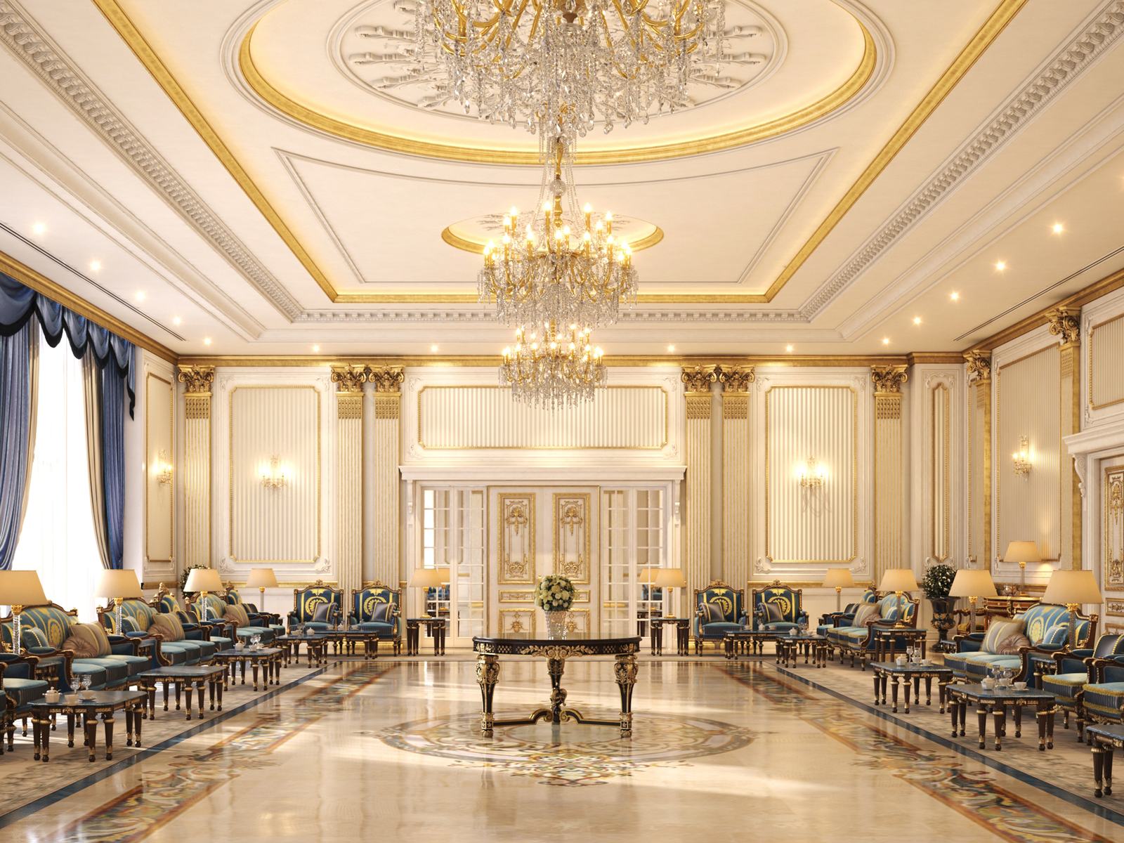 Government Palace Majlis — Riyadh, Saudi Arabia — Modenese Luxury Interiors | 101domus