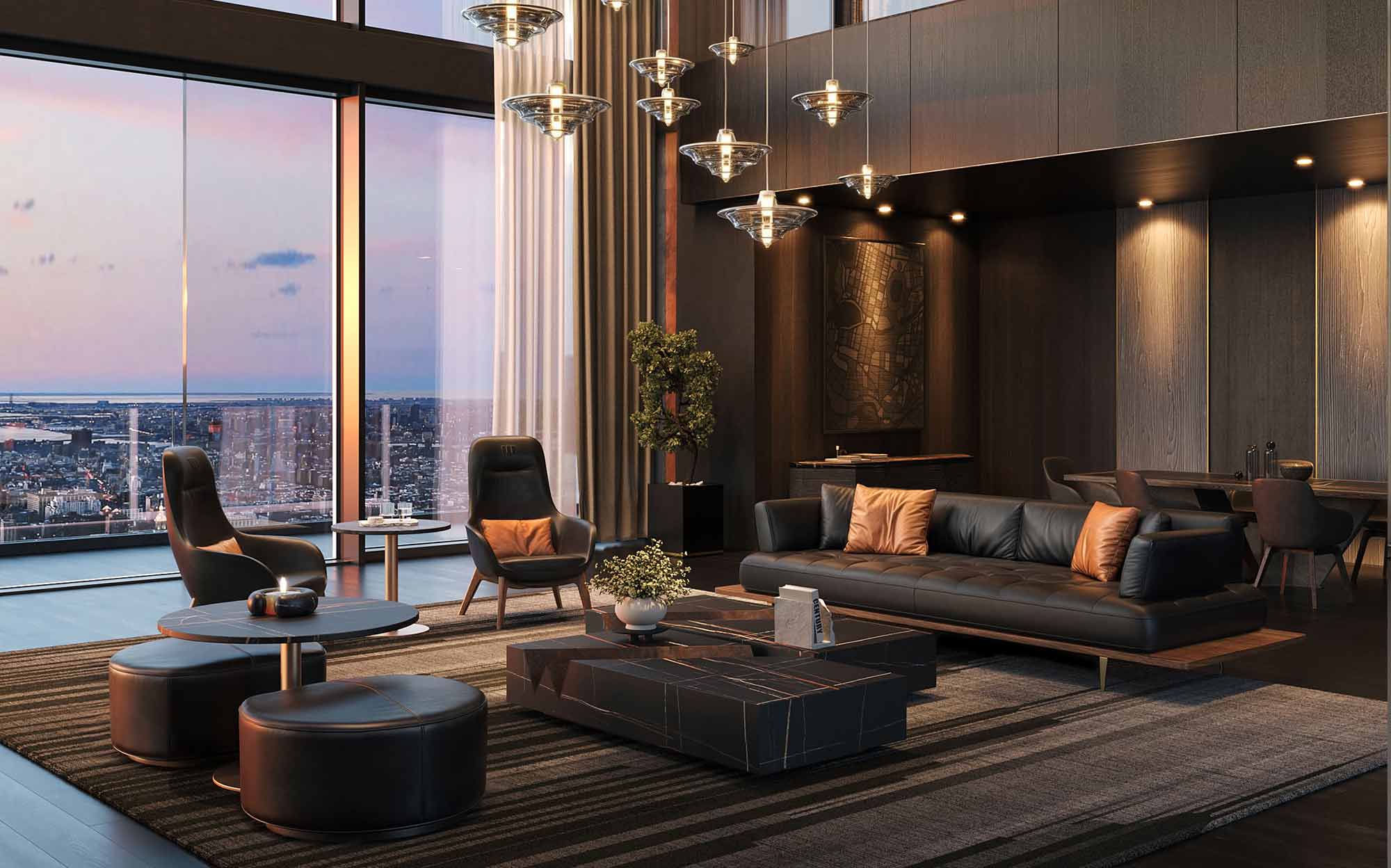 Wayne enterprises by formitalia - living room 02