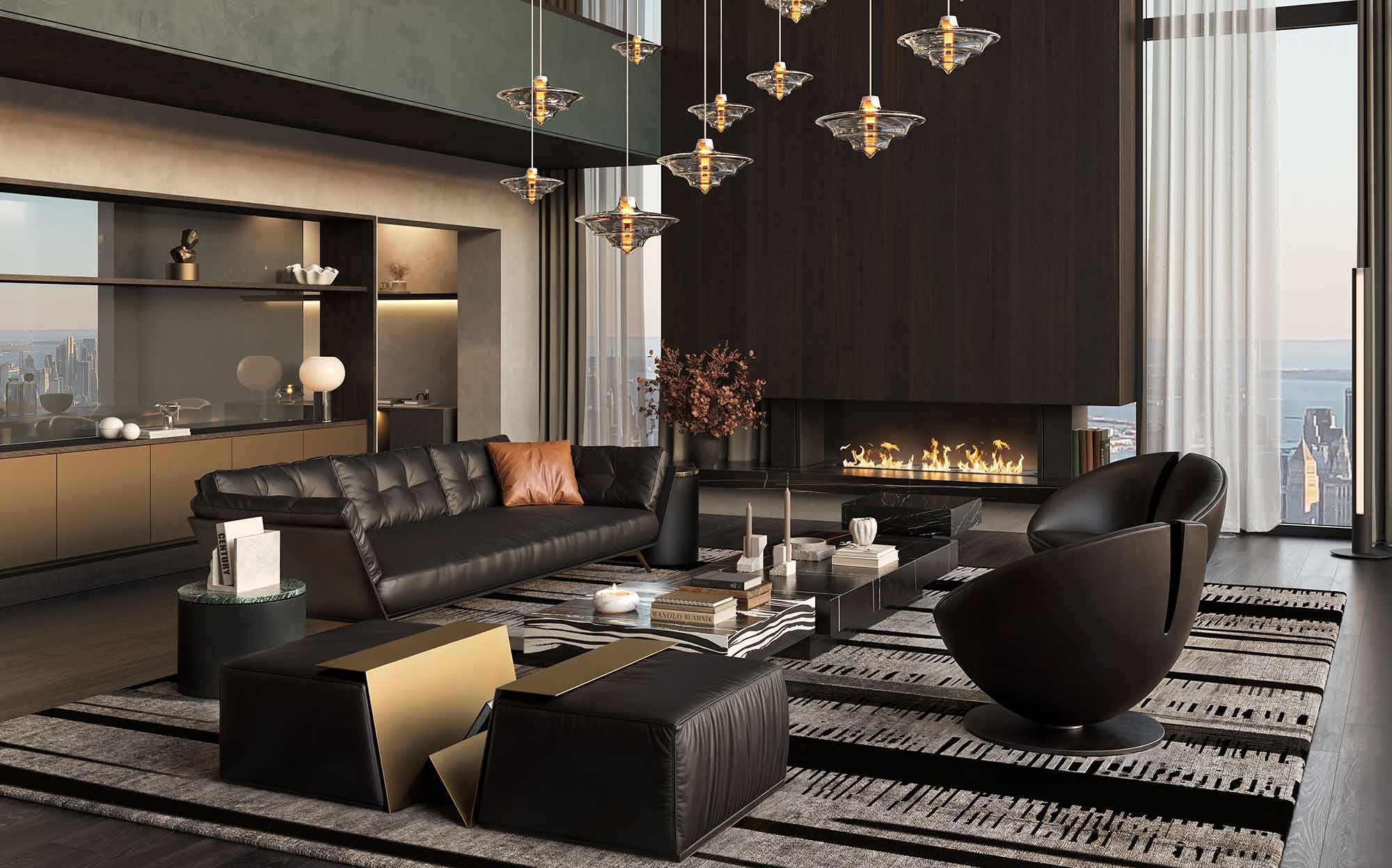 Wayne Enterprises by Formitalia - living room 01