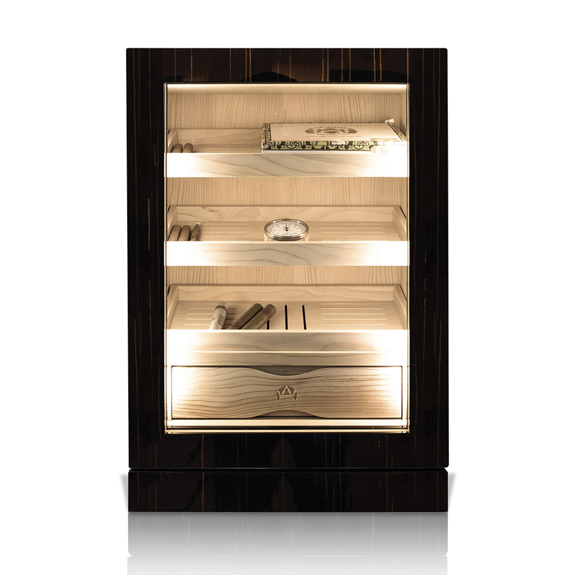 Agresti Cigar Club Italian luxury safes humidor