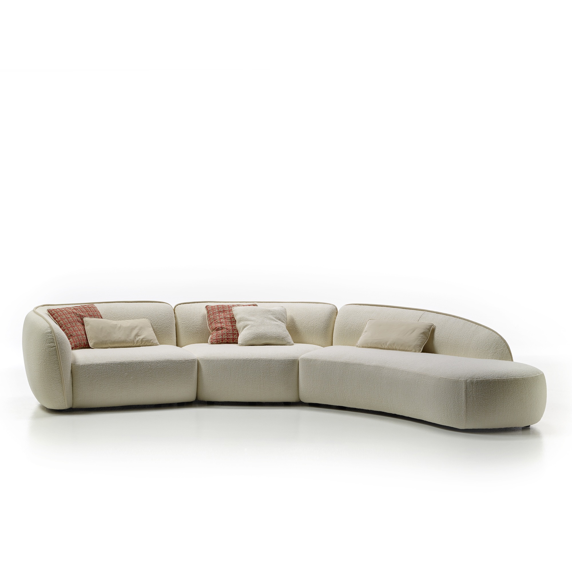 Black Tie Erasmo sofa, Italian luxury upholstered furniture