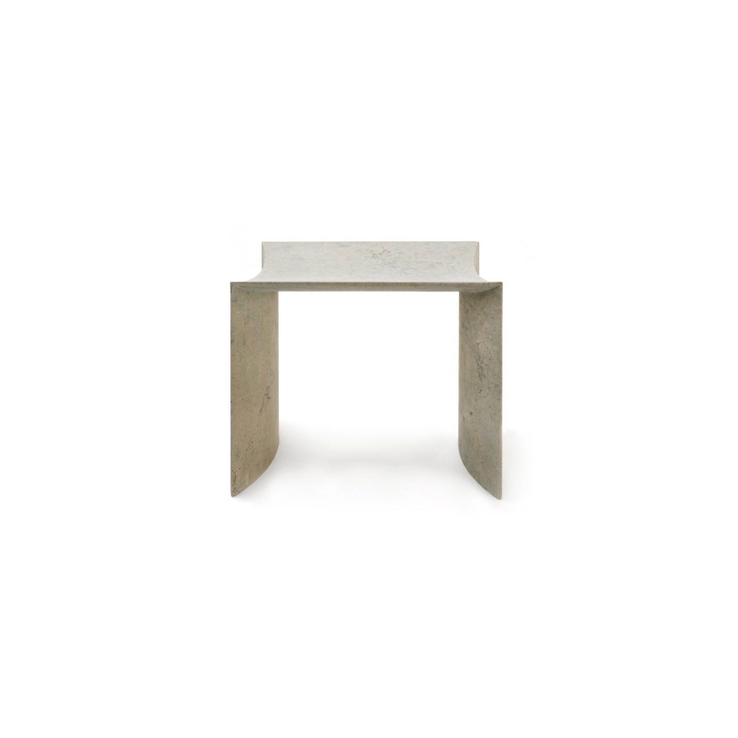 Trilite marble bench, Italian luxury marble furniture by Bufalini