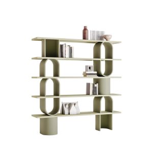 LIBERA ROUND Tall Bookcase