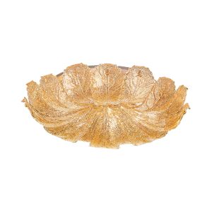 Bembo Ceiling Light Amber Graniglia