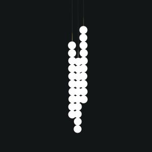 3-Круглий Багатоламповий Підвісний Світильник Abacus