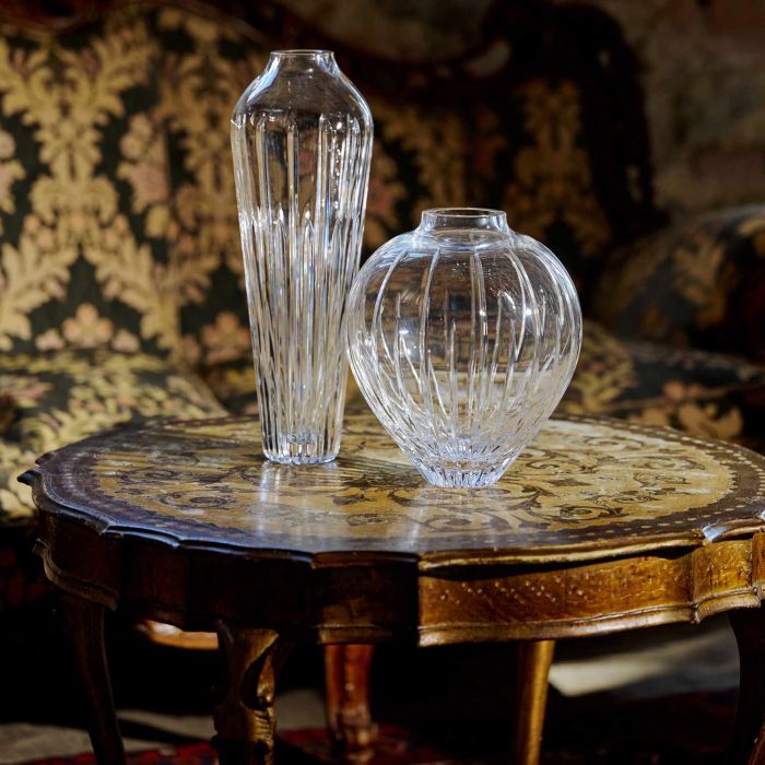 Mario Cioni 透明花瓶 Mario Cioni Phytos transparent crystal vase | 101domus