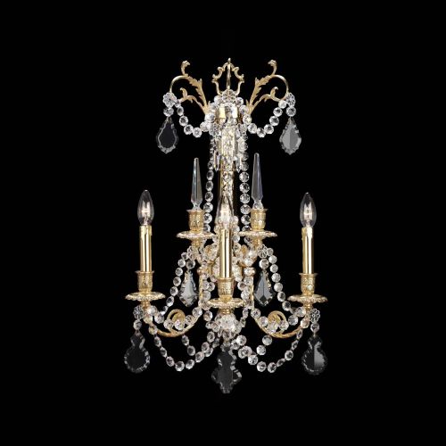 Classica 3-Light Wall Sconce with Crystals