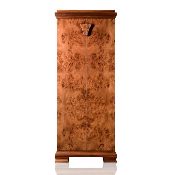 Agresti Armoured Armoire Gioia Radica briar