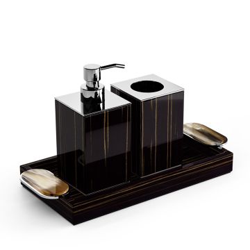 Arcahorn Argentella ebony Bathroom Set