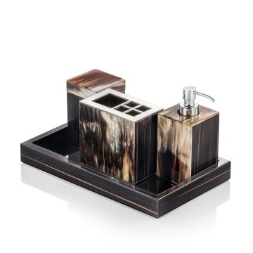 Arcahorn Iris ebony Bathroom Set