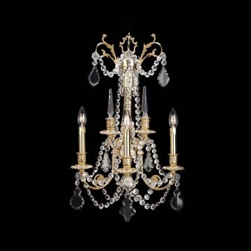 Badari Classica 3-Light Wall Sconce with Crystals