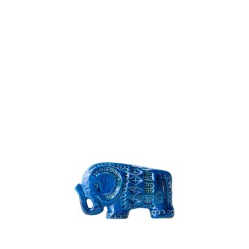 Bitossi Ceramiche RIMINI BLU Elephant Figurine
