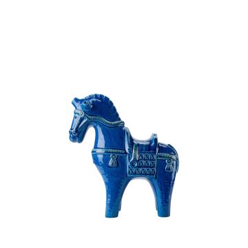 Bitossi Ceramiche RIMINI BLU Horse Figurine Small