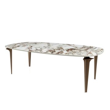 Oval Jeté Table
