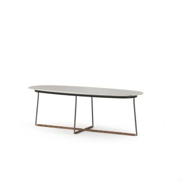 Casa Covre Elliptical Coffee Table Zefiro