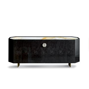 Franco Bianchini Sideboard Crystal Pantera Onyx