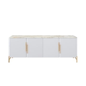 Morello Gianpaolo Sideboard Flare 4-Door Lacquered