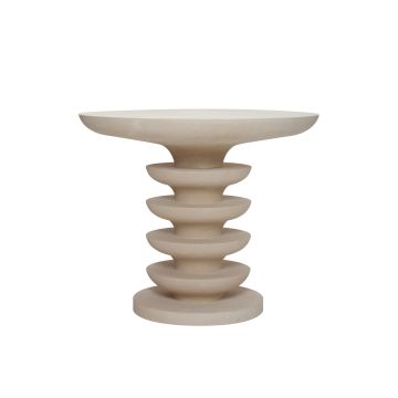 Pimar Table Ondulation Beige Stone