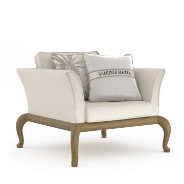 Samuele Mazza by DFN Canopo Wood Armchair