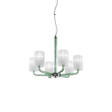 Sylcom Chandelier Can Can 6 Lights Ocean