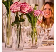 Mario Cioni Phytos transparent crystal vase | 101domus Mario Cioni Phytos transparent crystal vase | 101domus