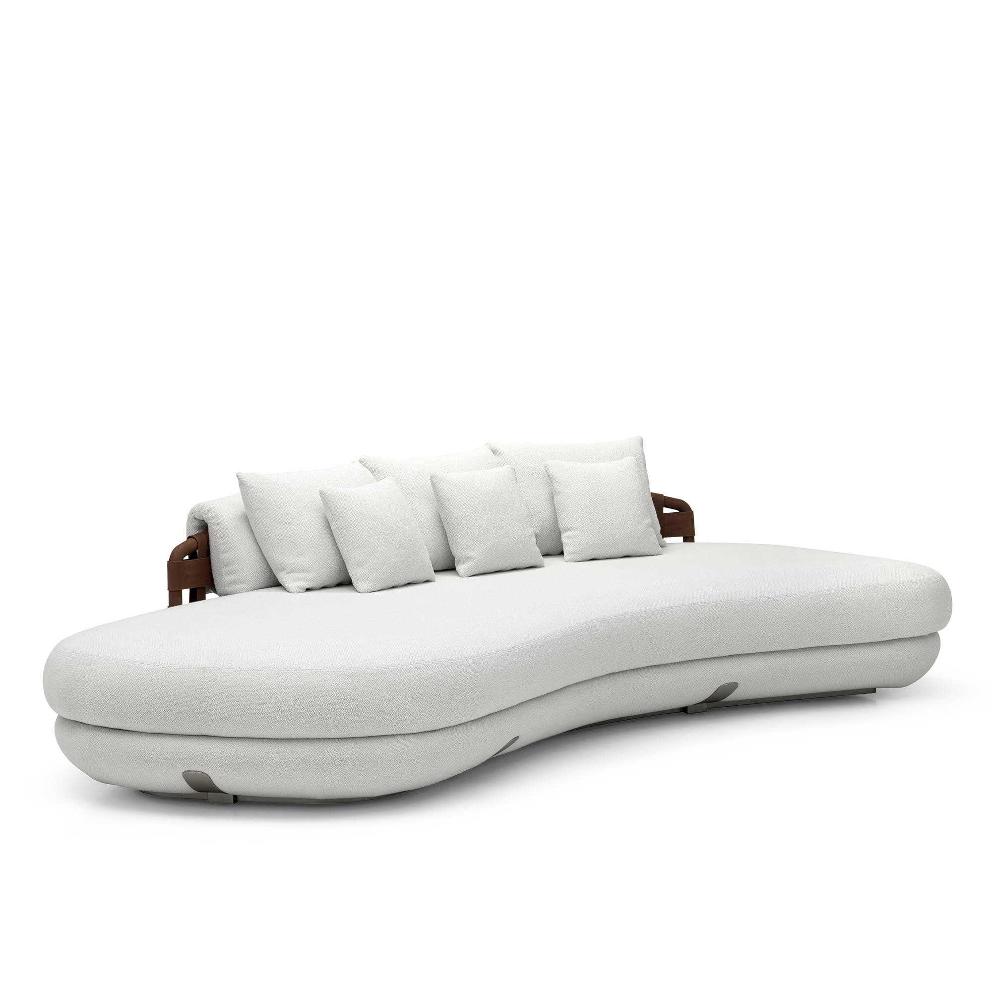 Daytona Lee Sofa Large, motorsport-inspired luxury Italian sofa