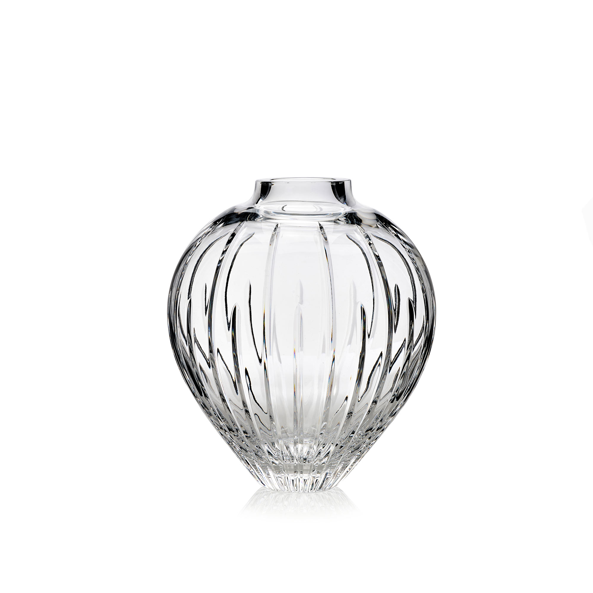 Mario Cioni Phytos transparent crystal vase | 101domus