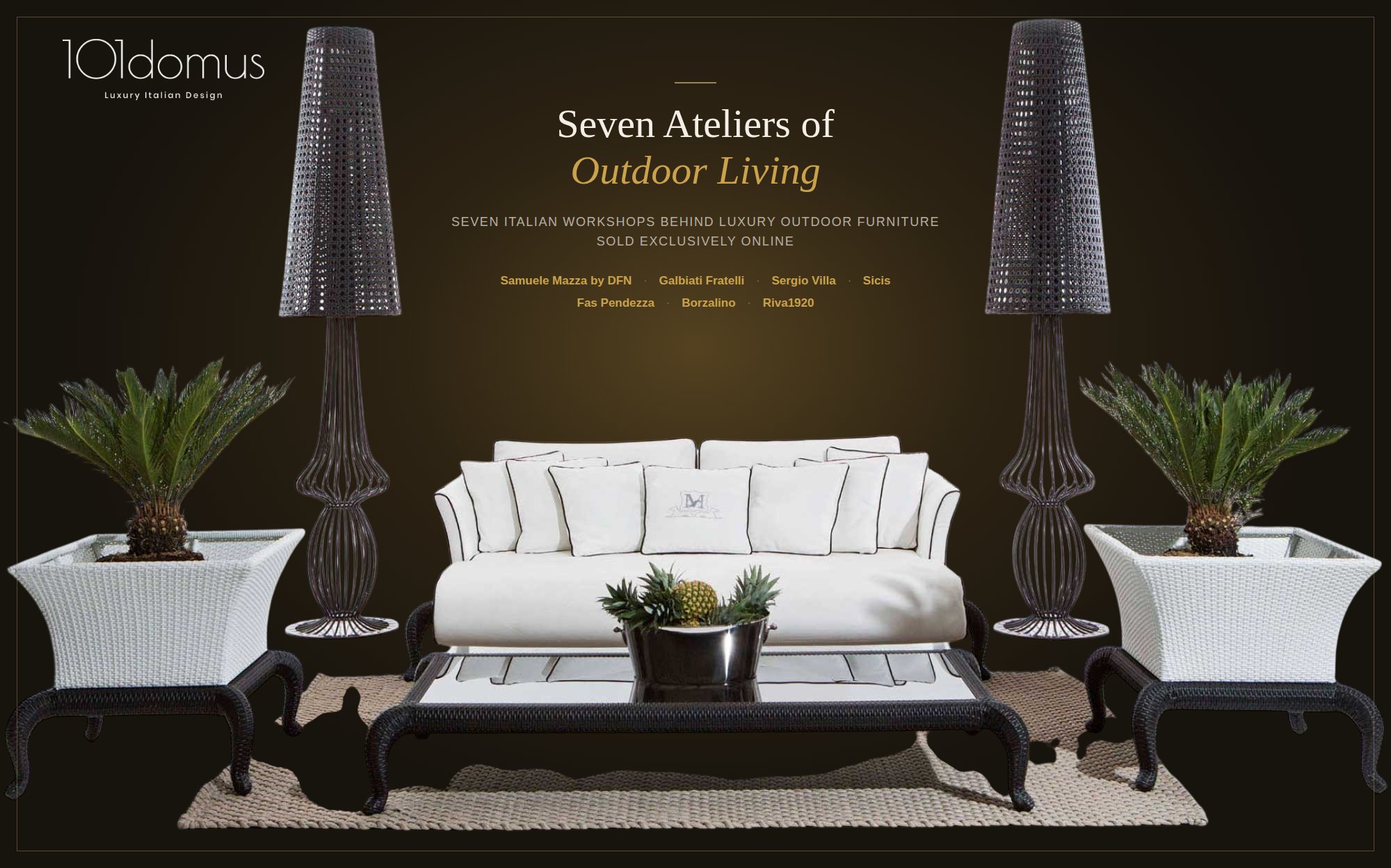 Which Italian Brands Define Luxury Outdoor Furniture Today?