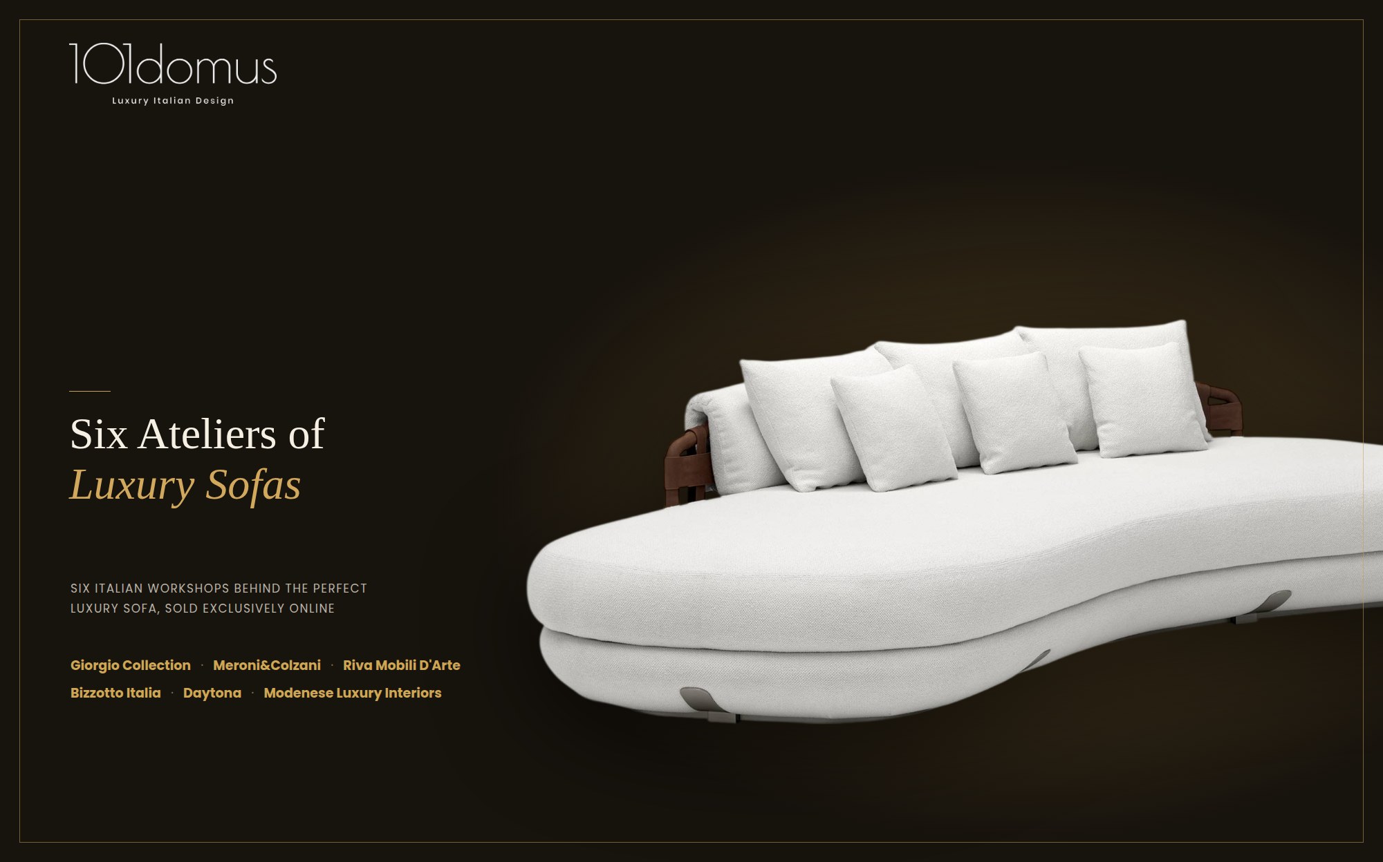 Which Italian Brands Define Luxury Sofas Today?