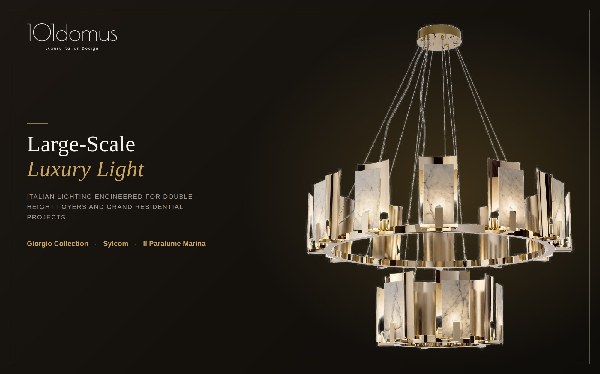 Which Italian Lighting Brands Lead Large-Scale Luxury Projects?