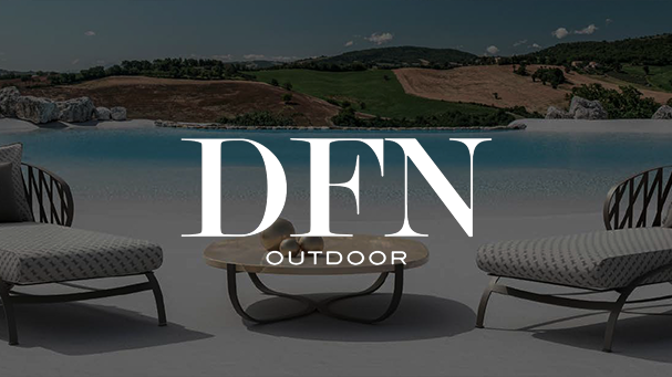 Меблі для вулиці DFN Outdoor – Розкішний італійський дизайн для елегантних і функціональних зовнішніх просторів, доступно на 101Domus