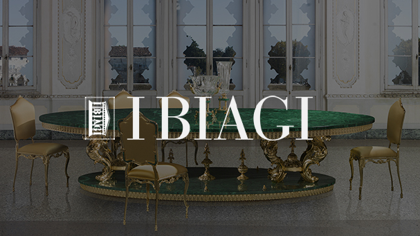 I Biagi – Italian craftsmanship for elegant interiors with classic and refined taste | 101domus I Biagi decorative furnishings – Luxury Made in Italy furniture with classic details and fine finishes, available at 101domus