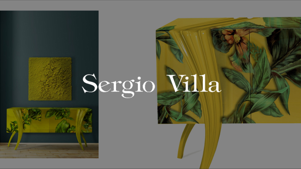 Sergio Villa Mobilitaly – Художественная и роскошная мебель Made in Italy, доступно на 101domus