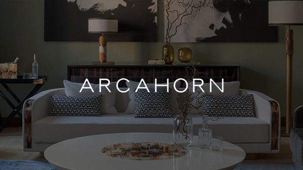 Arcahorn luxury decor – Italian design with natural horn and fine materials, handcrafted in Italy and available at 101domus