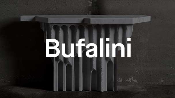Elegant interior featuring Bufalini Italian marble craftsmanship &ndash; bespoke Made in Italy creations in natural stone, refined materials and timeless design, available at 101domus