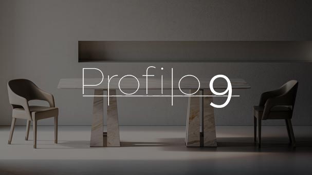 Profilo9 - коллекция люксовой мраморной мебели, Сделано в Италии Profilo9 — роскошная мебель из мрамора и камня, Италия